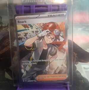 Roark Pokémon Trainer Art